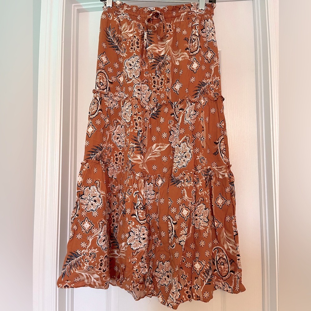 Wanderlust Printed Skirt